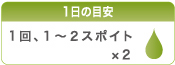 1日の目安